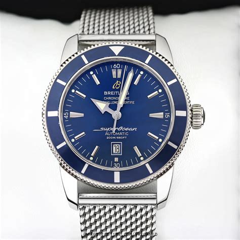 breitling certifie superocean|used breitling superocean for sale.